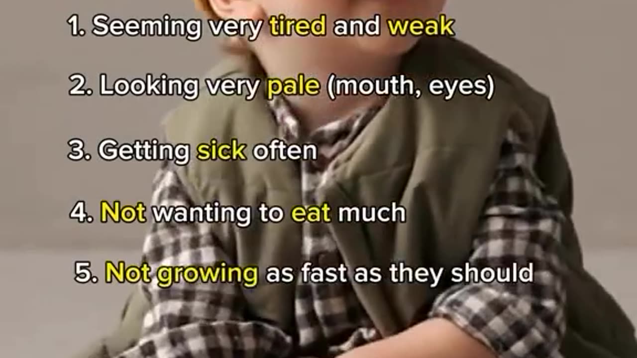 Iron deficiency Toddlers