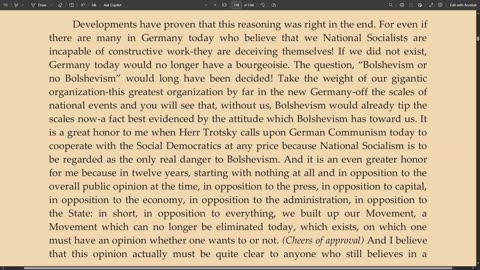 Adolf Hitler Speech 1/27/1932 | Dusseldorf Industry Club 25 of 30 ENG