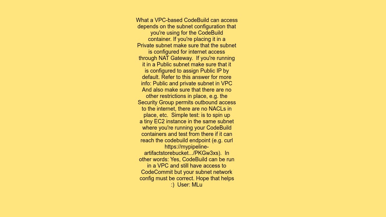 CodeBuild with VPC settings fails to download CodeCommit source