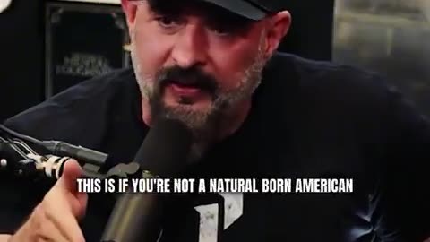 Why do we have people who weren't born here allowed to serve in our