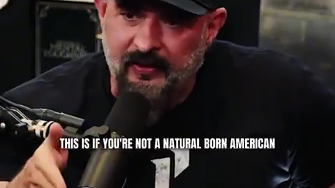 Why do we have people who weren't born here allowed to serve in our