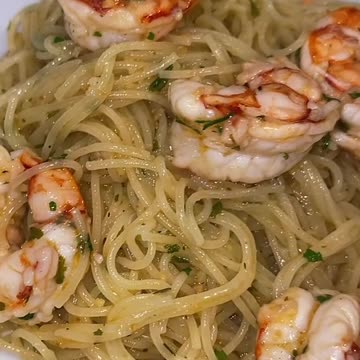 Lemon Garlic Shrimp Pasta