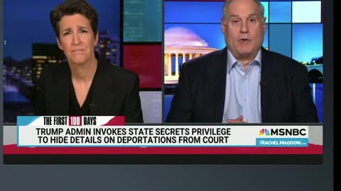 Maddow & ACLU: Trump Didn't Turn Planes Around, Could’ve Brought People Back, This Is Lawlessness