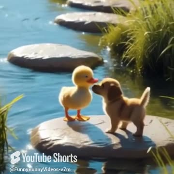 🐥 The Duckling and the Lonely Puppy | A Heartwarming Tale of Friendship 🐶❤️