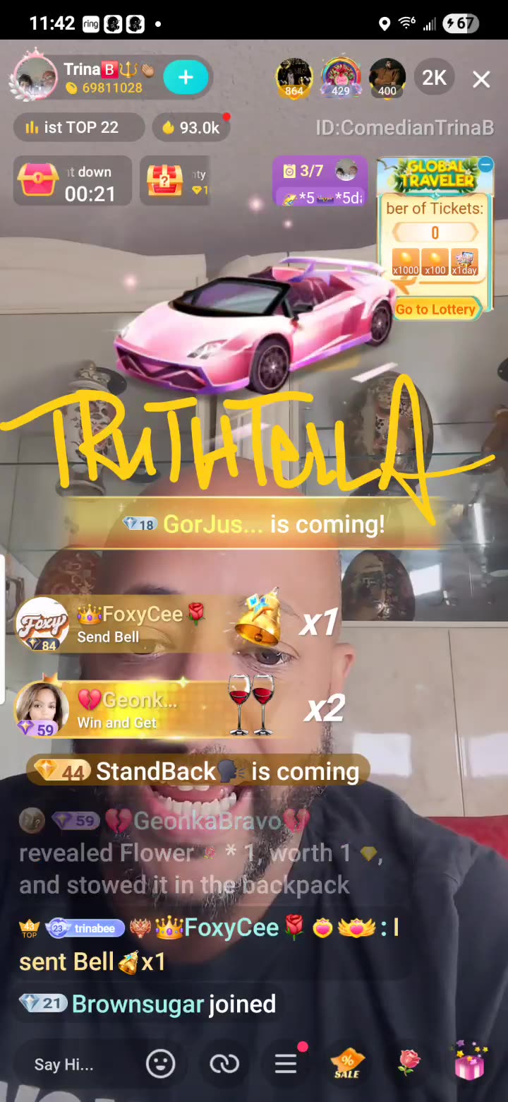 TRINA B APOLOGIZES TO ZEROFUXGVN FOR READING HER OFF MESSY CALLER LIES