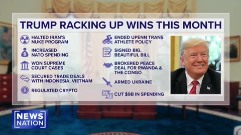 President Trump's List of Wins Keeps Growing Like Crazy