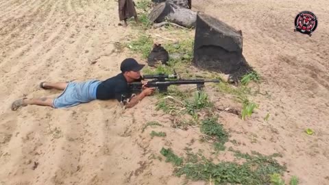 🎯🔫 Myanmar War | Myingyan Black Tiger Tests Scoped Bolt-Action Rifle | RCF