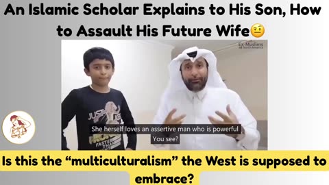Islamic scholar explains to his son, how to whip his future wife🤨