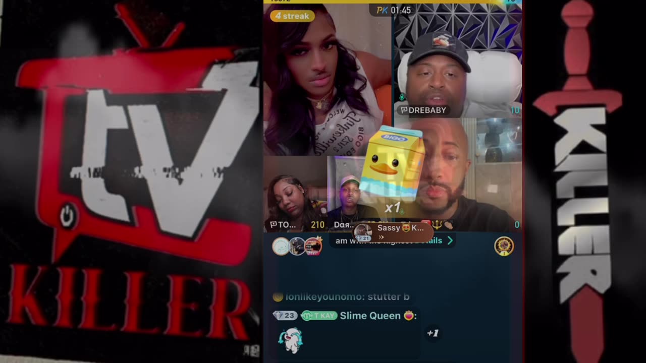 TRINA B CALLS DRE BABY ALL KINDS OF FAT BITCHES FOR ADDING CHINA RED TO THE PK