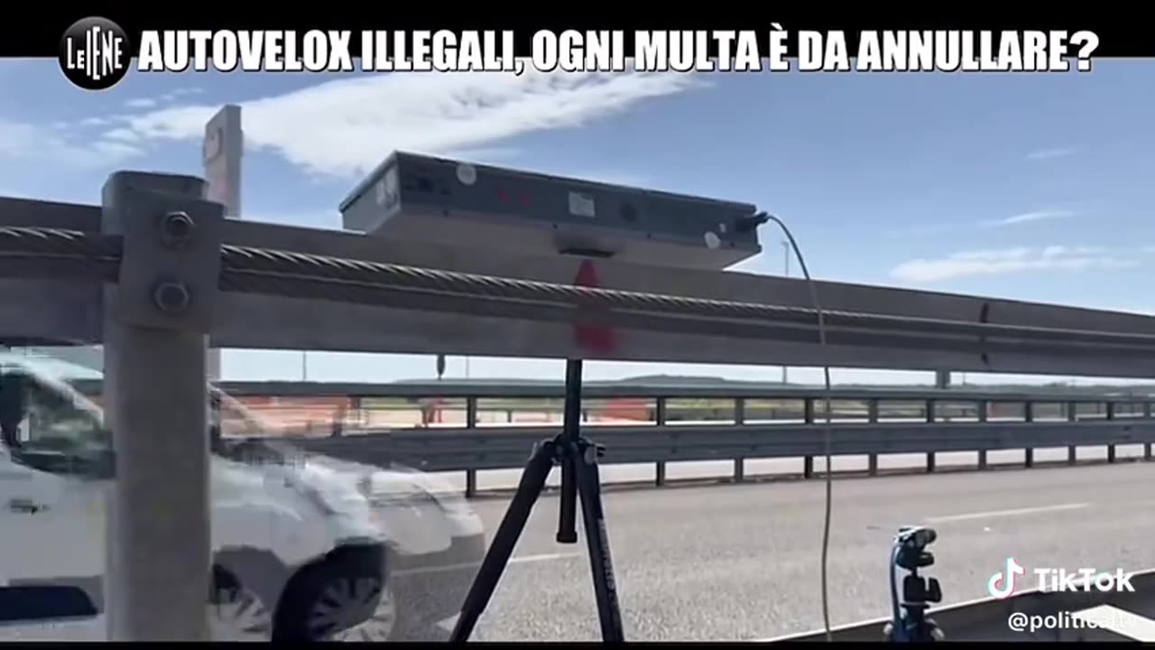 Autovelox illegali, servizio delle Iene