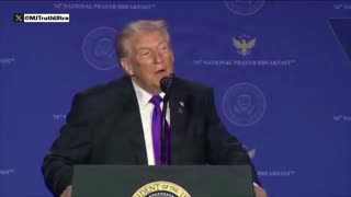 President Trump announces a DAY OF PRAYER, at the National Mall on May 17, 2026