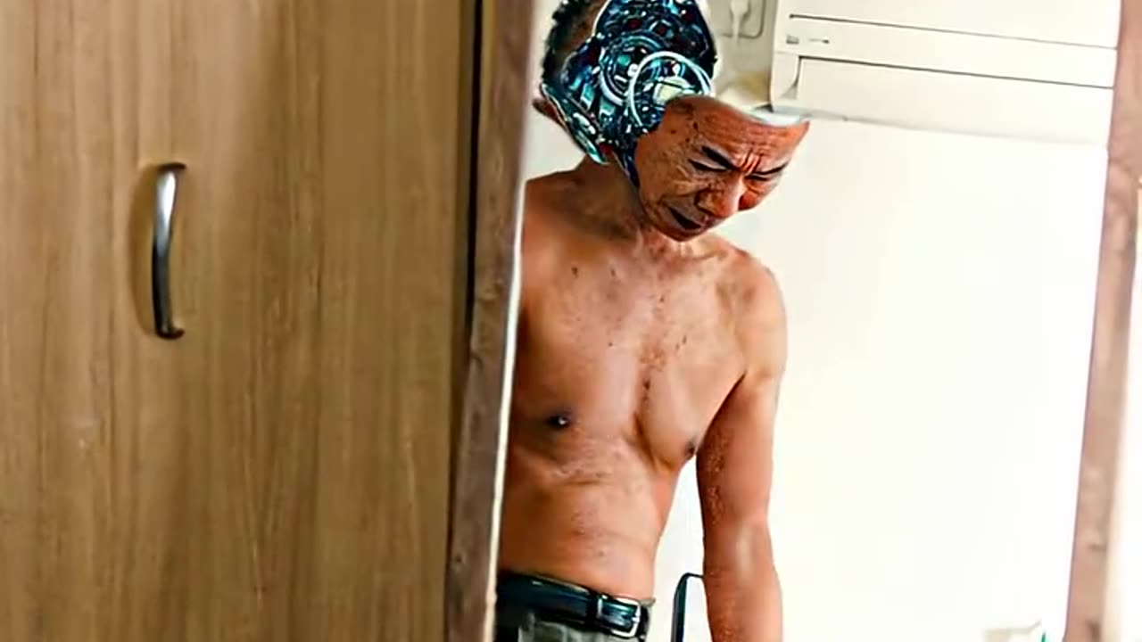 Chinese Robot Man Save People & Bird | Emotional Sci-Fi Scene