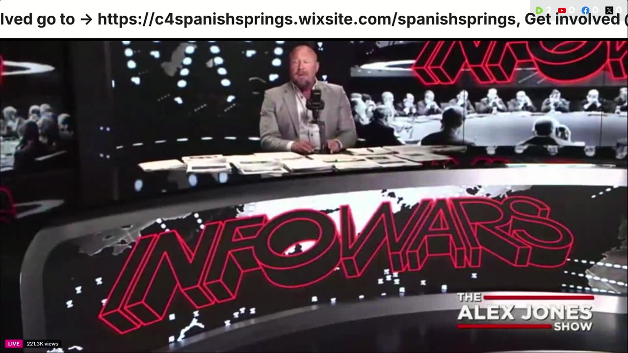 Alex Jones, Info Wars, 08/05/2025