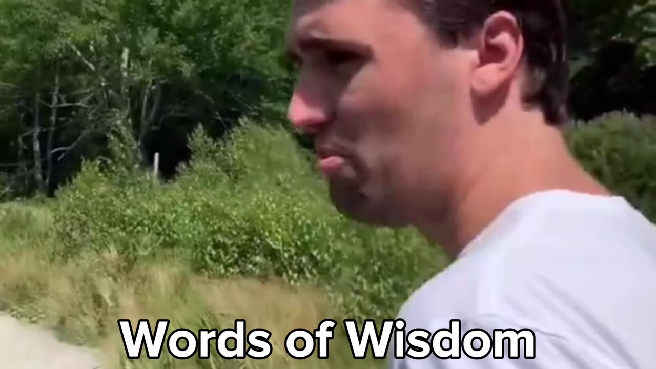 Charlie always had the best wisdom