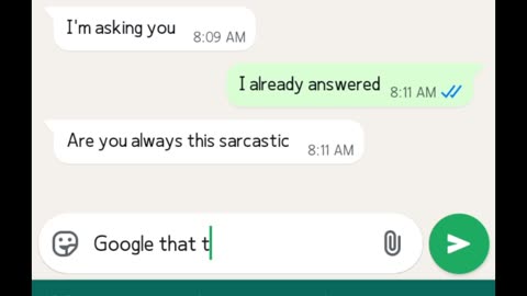 funny chat of Gf and Bf
