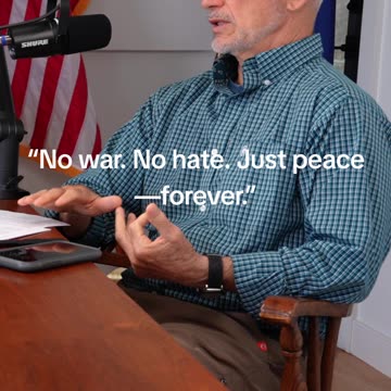 No war. No hate. Just peace—forever.