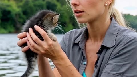 Wait... Is that a KITTEN?! 🤯
