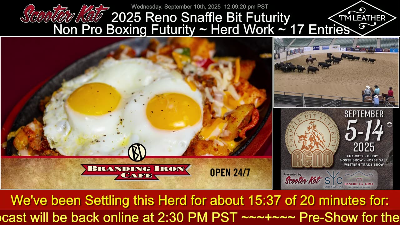2025 Reno Snaffle Bit Futurity ~ Wednesday