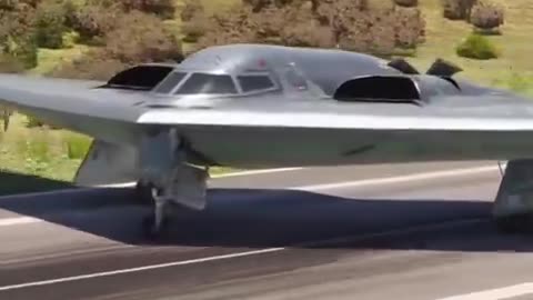 This is the B2 Spirit Stealth Bomber taking off in California! What a beast