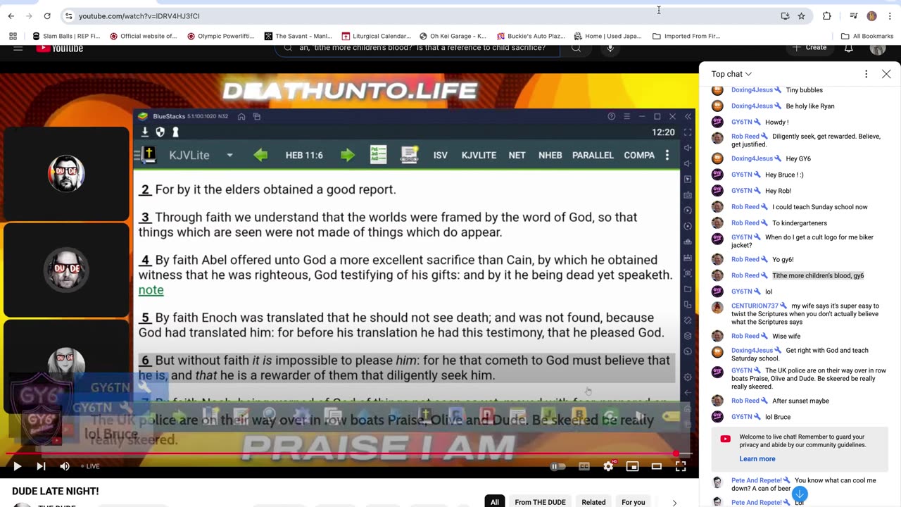 Weird Rob Reed Comments 18 April 25