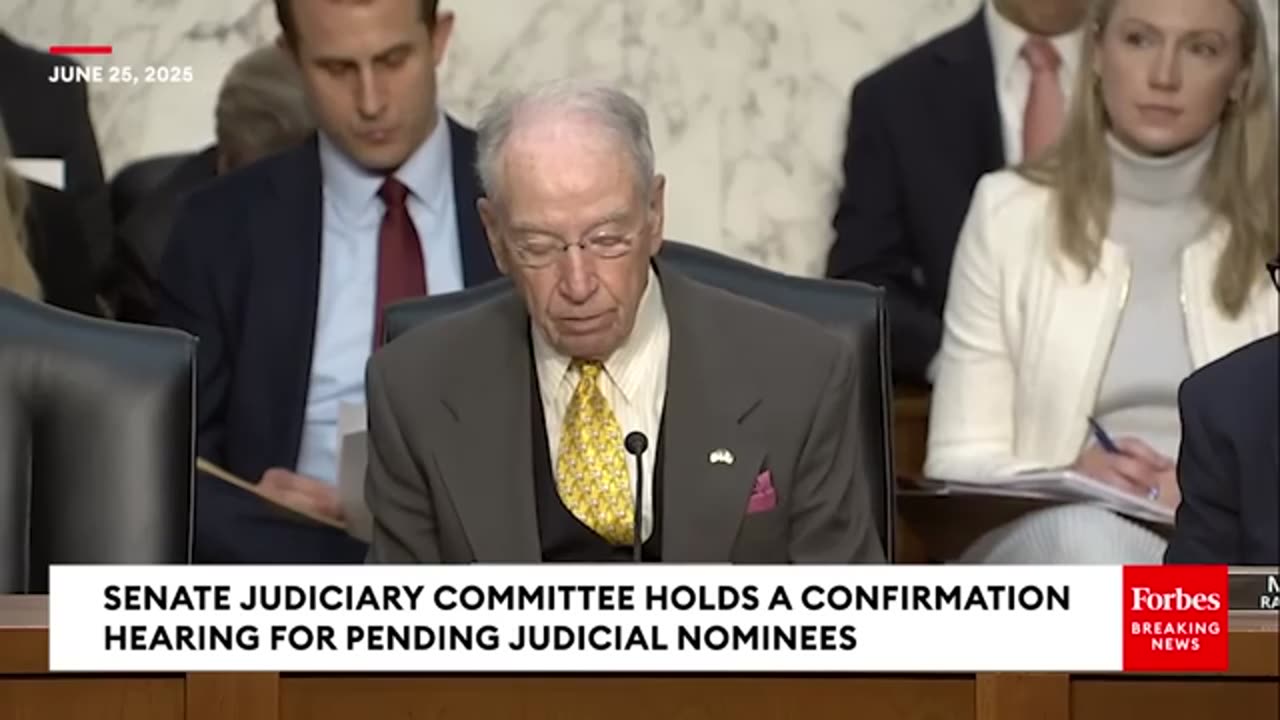 Chuck Grassley Shreds Democrat Judicial Nominees Over and Over Again