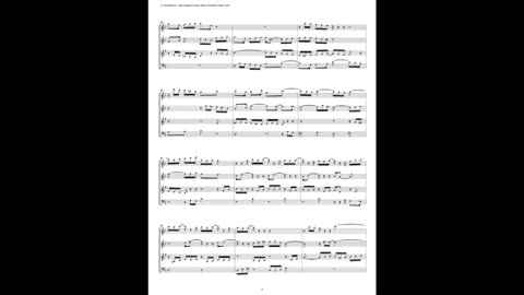 J.S. Bach - Well-Tempered Clavier: Part 2 - Prelude 21 (Woodwind Quartet)