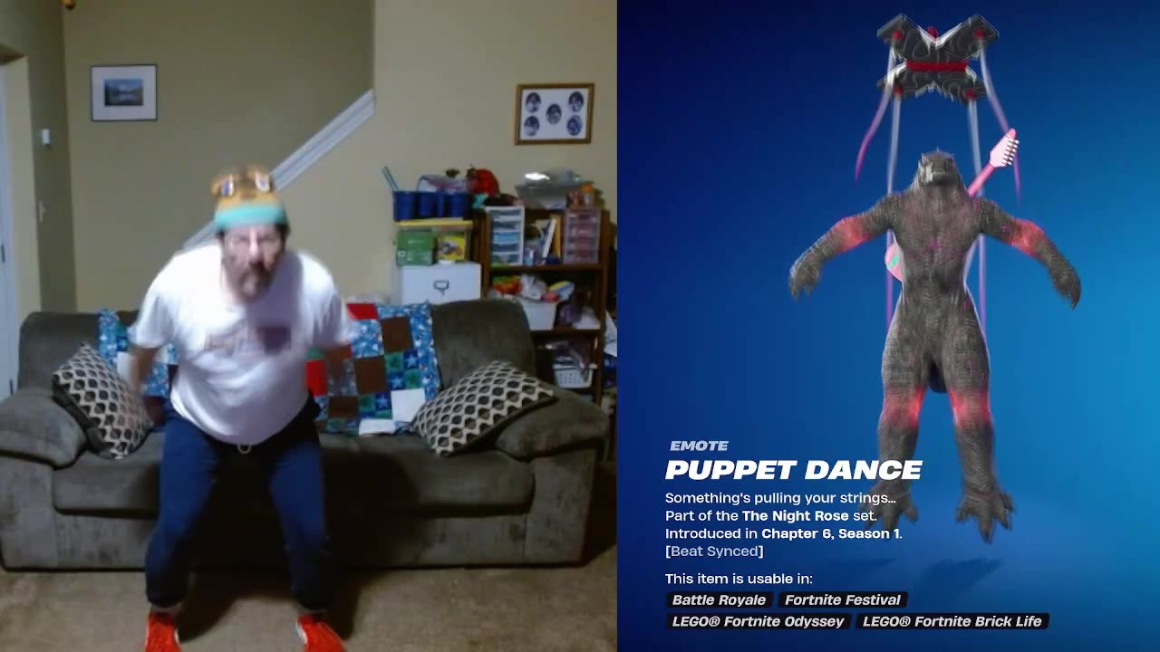 FFG Dance Fortnite Emotes Puppet Dance
