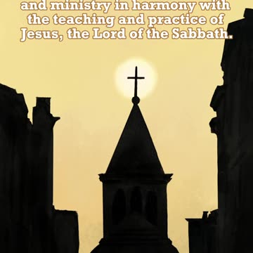 What We Believe 20: The Sabbath