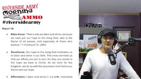 Riverside Morning Ammo Daily Devotional 3.16.25