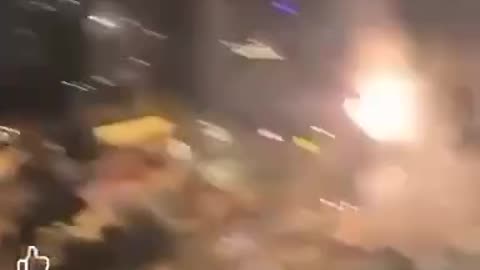 In the middle of Tel Aviv, what the hell is going on here?