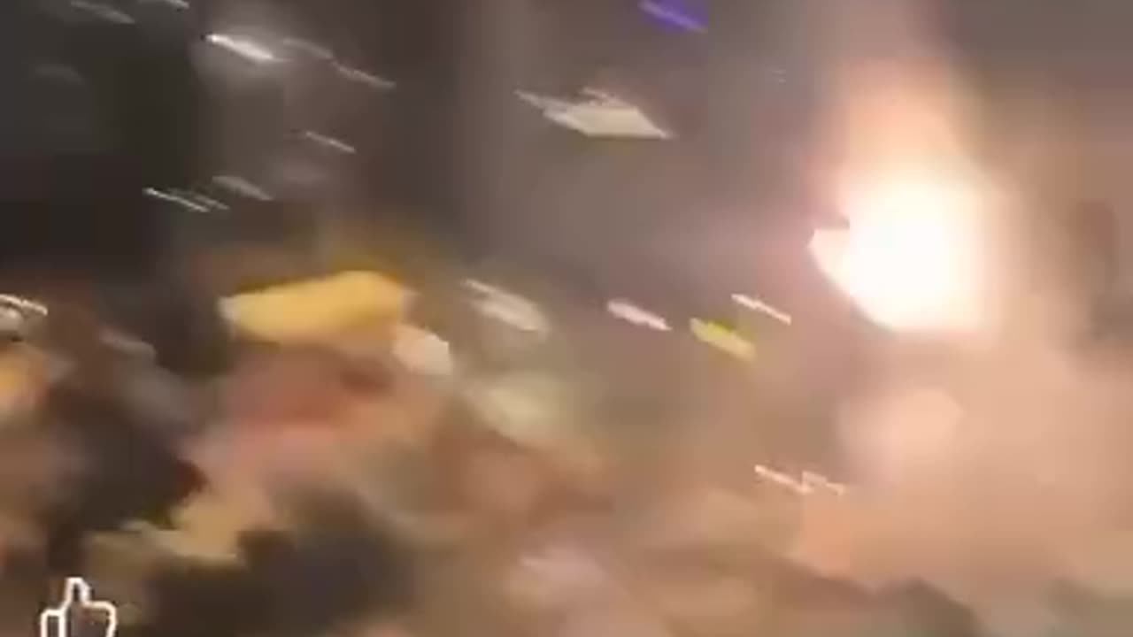 In the middle of Tel Aviv, what the hell is going on here?