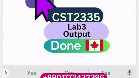 Student Work (Lab) | CST2335 Lab 3 output Android Activity Lifecycle | Algonquin College