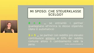 TASSE IN GERMANIA spiegate semplicemente (Steuerklasse) DOCUMENTARIO Potresti già sapere che ce ne sono diversi, a partire dallo scaglione fiscale 1 fino allo scaglione fiscale 6.dallo scaglione fiscale o trattenute dipende poi lo stipendio netto