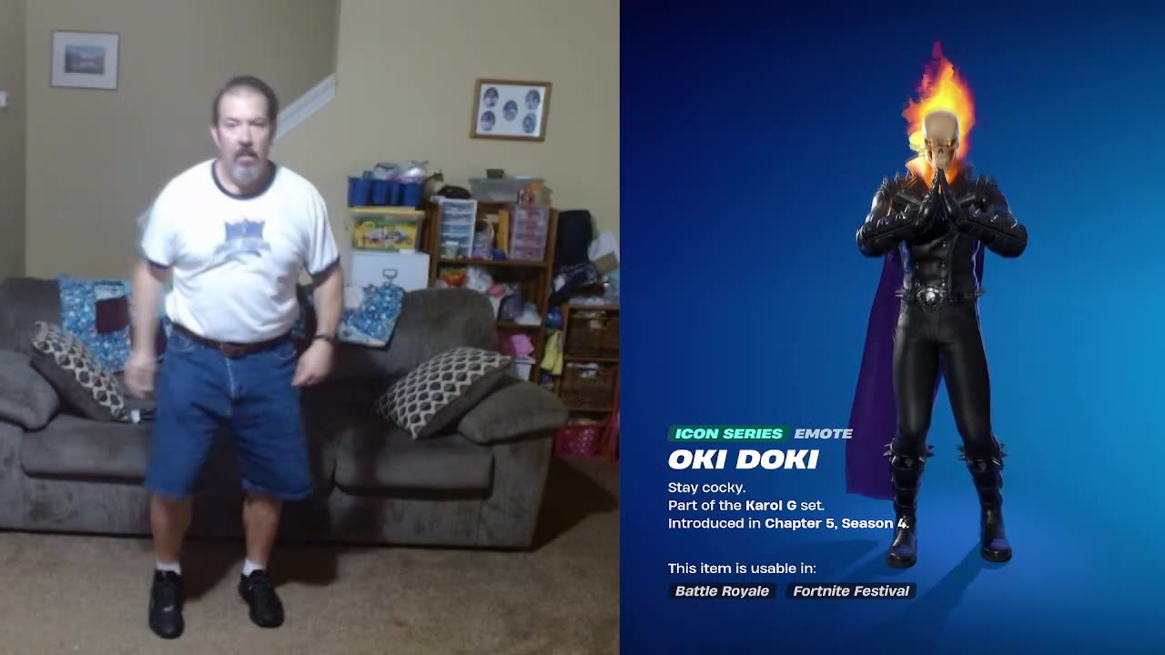 FFG Dance Fortnite Emotes Oki Doki