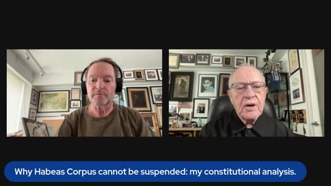 Why Habeas Corpus cannot be suspended: my constitutional analysis.