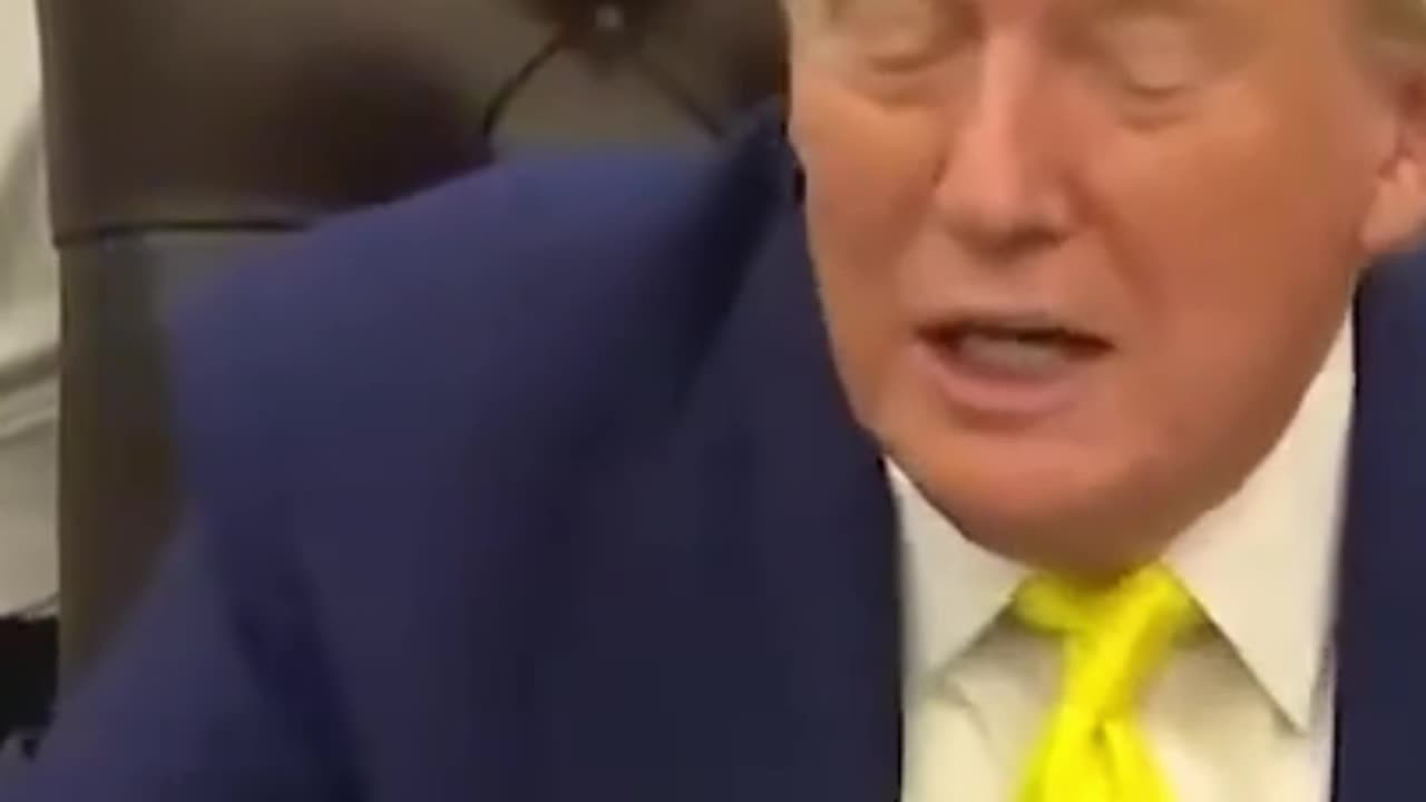 Trump Loving a Reporter While Talking about the Border