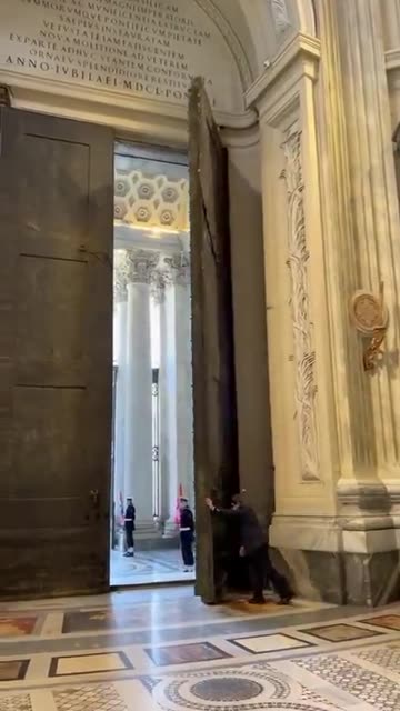 This door predates most countries on Earth, and it's still working