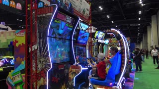 IAAPA 2025 Booth Tour: Bandai Namco (Speed Rider 4DX, Pac-Man, more)