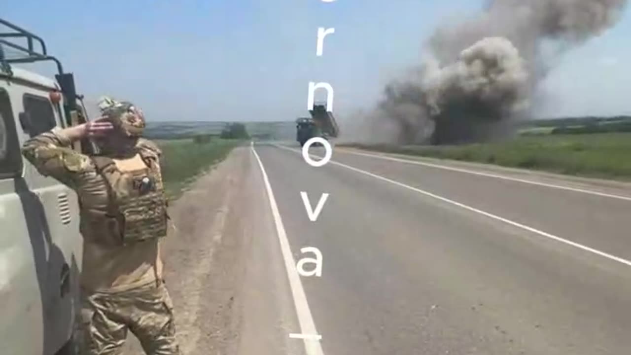 New footage of the 240mm M1991 multiple rocket launcher