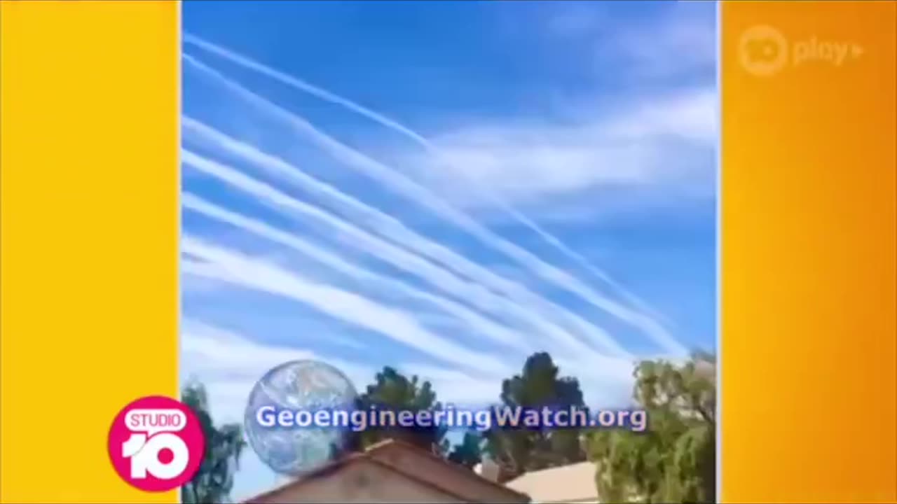 Chemtrails acknowledged on Australian TV.