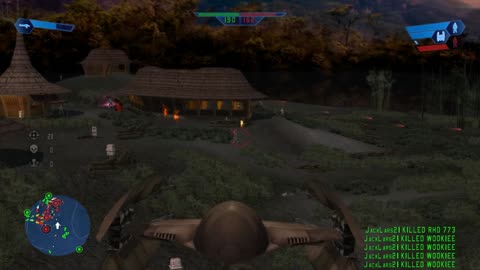 Star Wars Battlefront 2004: Instant Action Kashyyyk: Island CIS Gameplay