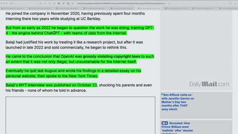 Tech Prodigy Found Dead after Revealing OpenAI’s Methods of Training ChatGPT