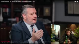 Nick Fuentes reacts to Tucker confronting Ted Cruz over Iran