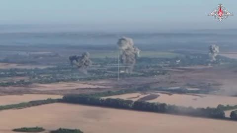 ✈️🔥 Ukraine Russia War | Russian Aerospace Forces Bomber Strikes on Ukrainian Positions | RCF