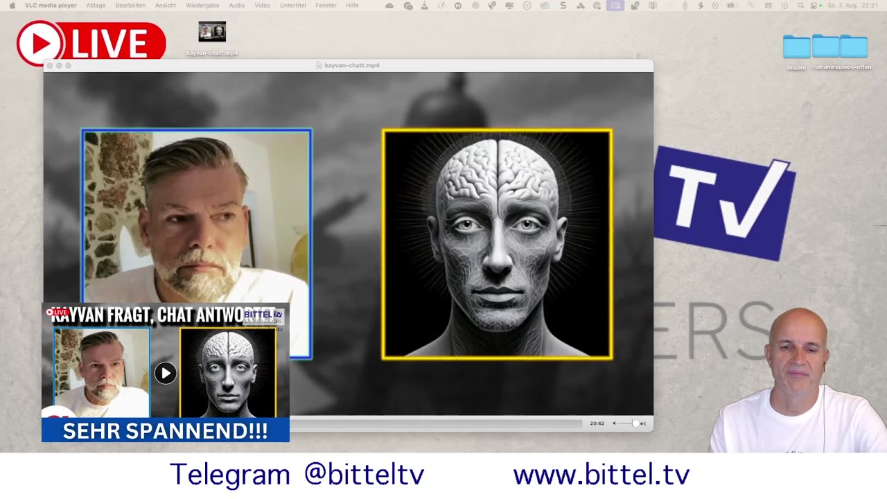 Kayvan fragt, Chat antwortet SEHR SPANNEND!!! - 03.08.2025