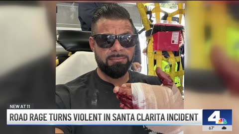 Road rage turns violent in Santa Clarita