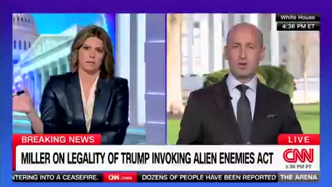 Stephen Miller - Alien Enemies Act of 1798 & Article 2, not subject to judicial review