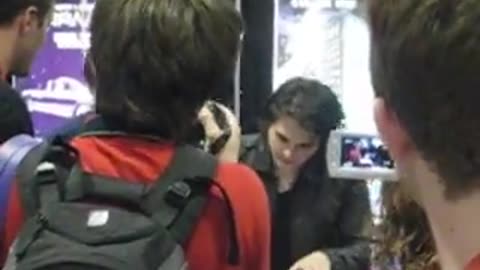 Gerard Way at the Umbrella Academy Signing during San Diego Comic Con 2009 Part II