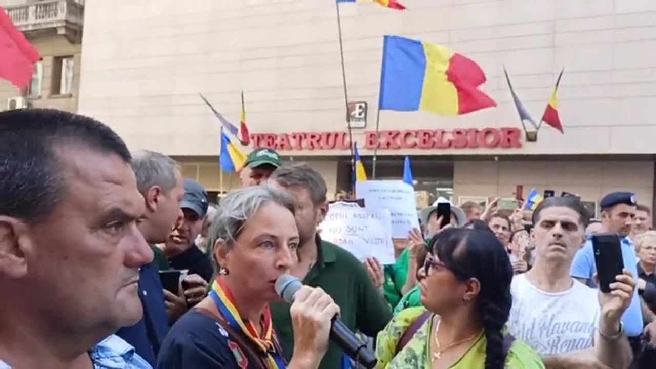 Discursuri Protest împotriva vaccinări obligatorii Aug 2024 (Min. Sanatatii)