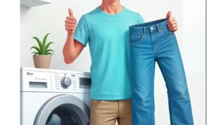 Dad’s Tight Clothes Mystery Solved! 👔😂 #DadJokes #Viral